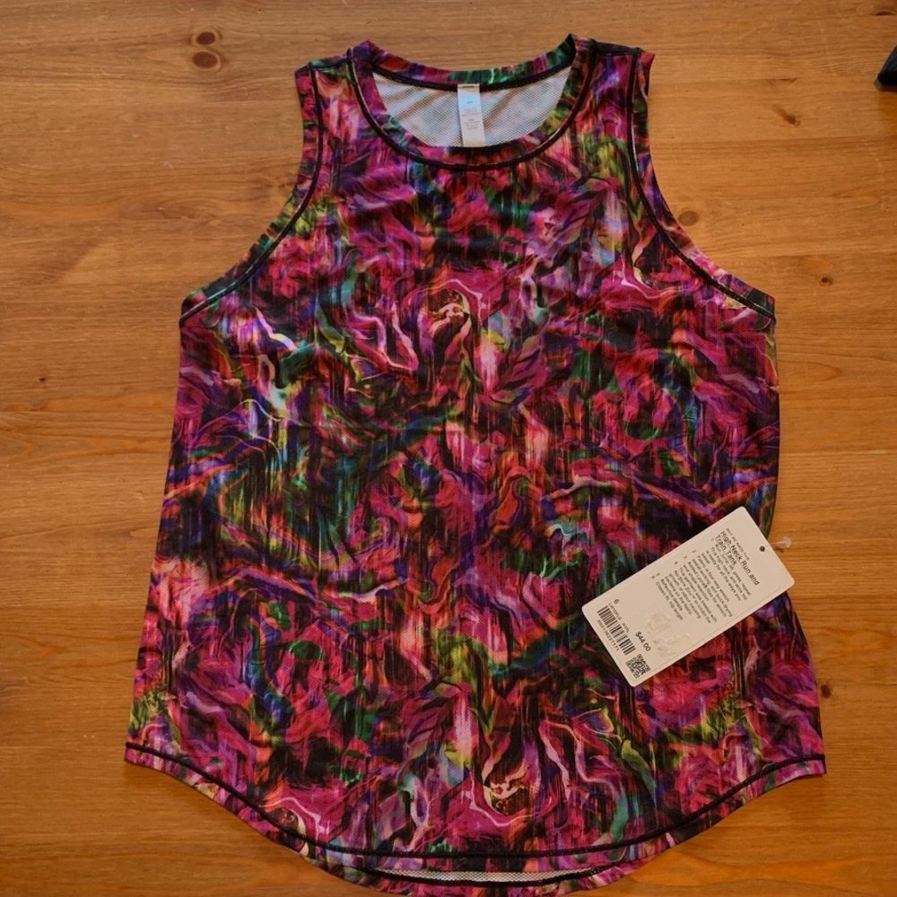 Lululemon NWT High Neck Run and Train Tank 6